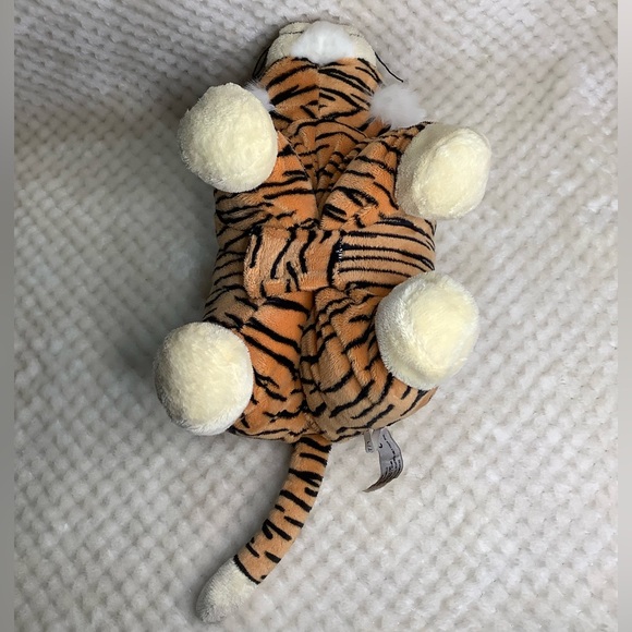 KEEL TOYS Plush Striped Tiger Foldable Pillow Stuffed Animal Toy - Picture 9 of 14